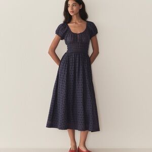 Doen Midnight Blue Midi Dress